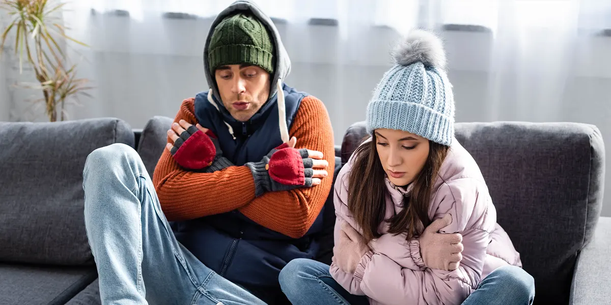 Heizung: Technikraum mit Anlage